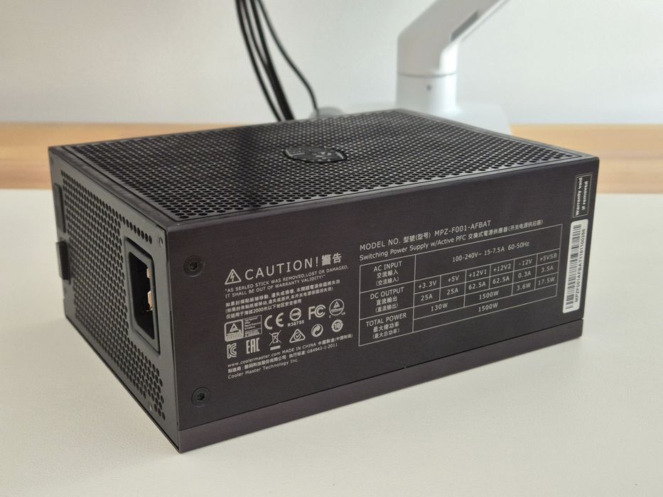 Cooler Master Masterwatt Maker 1500W 80Plus Titanium