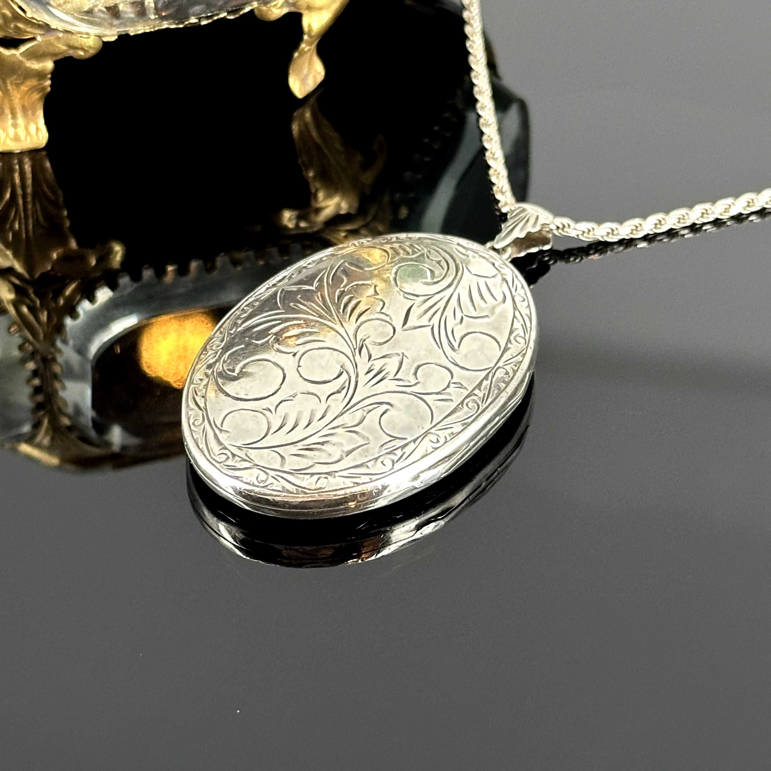 Srebro - Srebrny wielki szkaplerzyk - próba srebra 925