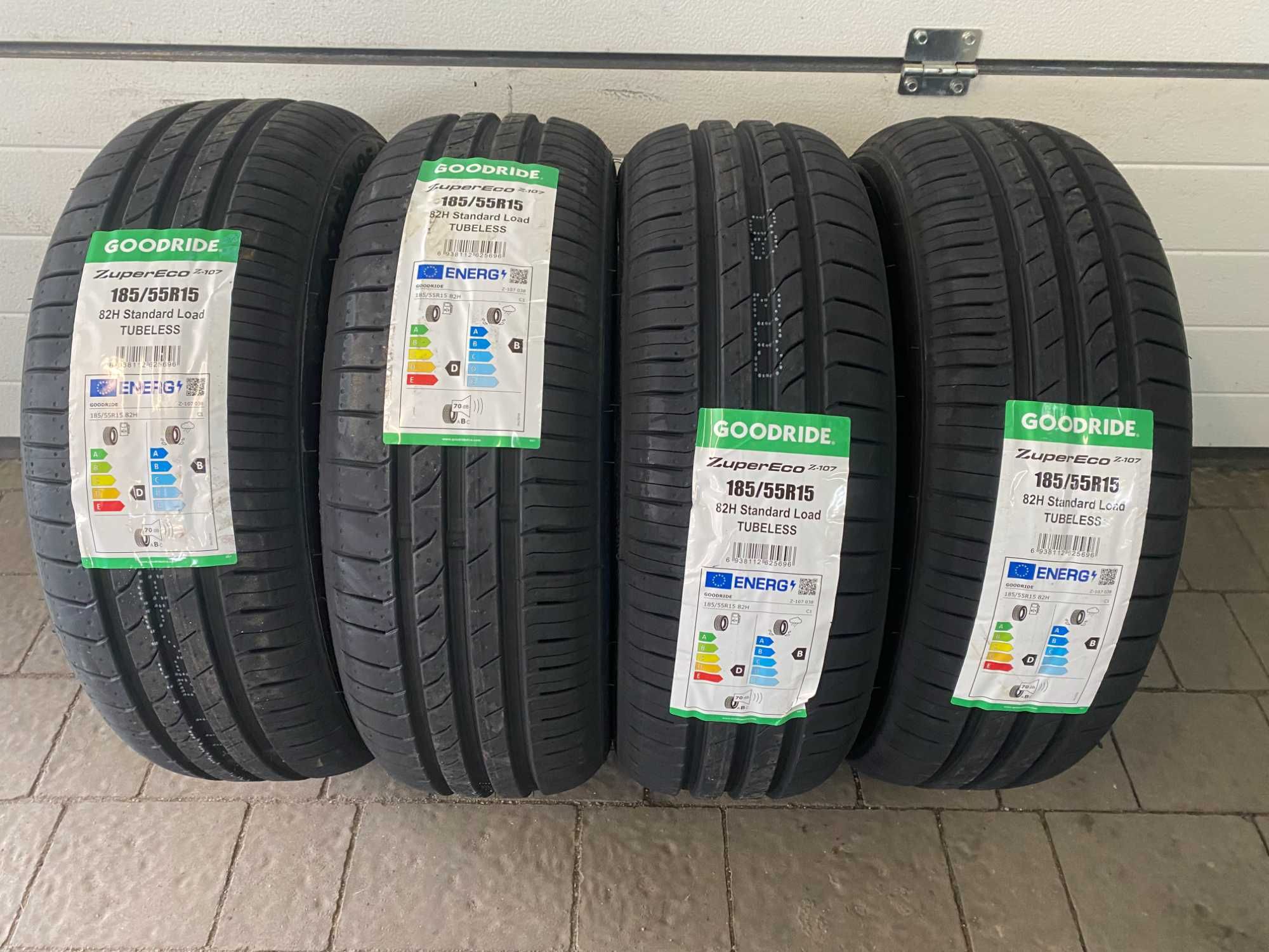 4x 185/55 R.15 82H Goodride ZuperEco Z107 z 2025r NOWE! Rant ochronny
