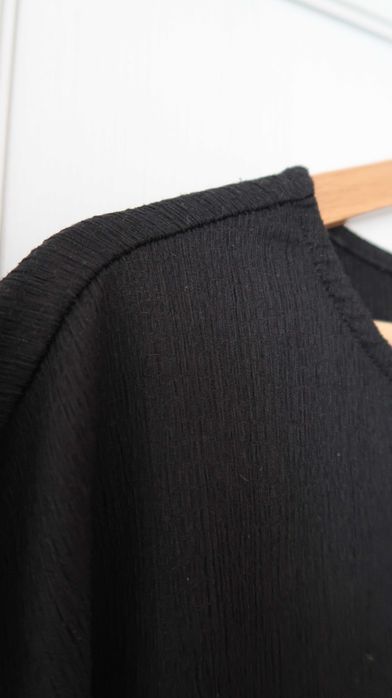 Ellos czarna bluzka z krótkim rękawem rozm. 42 - 44