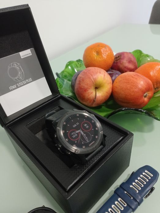 Garmin Fênix 5X plus Saphira edição especial
