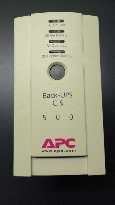 ДБЖ APC Back-UPS cs 500 з аккумулятором
