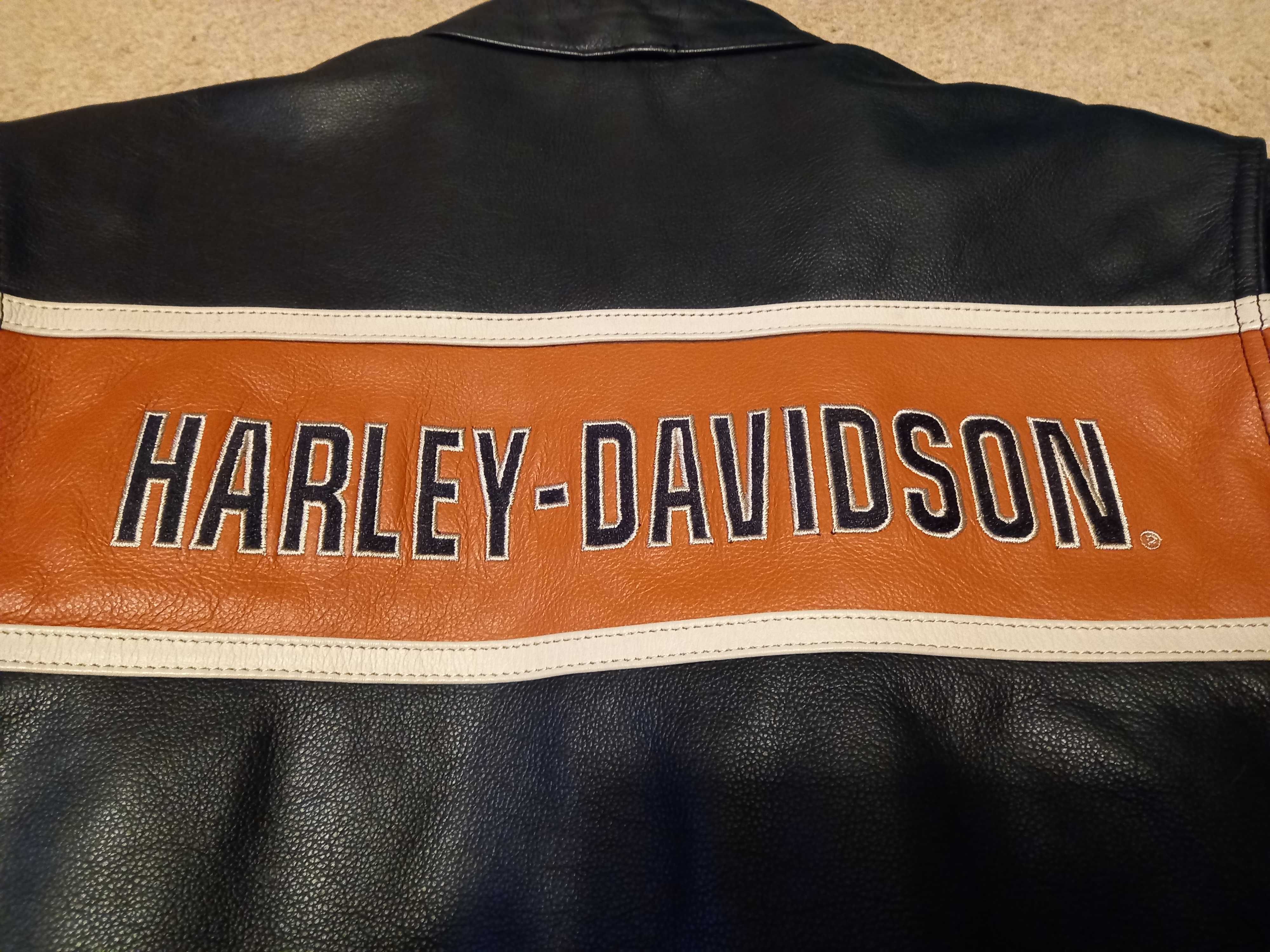 Casaco em pele para senhora Harley Davidson Victory Lane tamanho XL