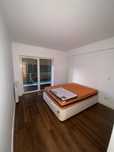 Cama sommier branco + colchão espuma + cabeceira