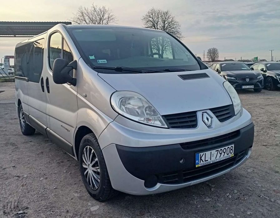 Renault Trafic BRYGADÓWKA 9 OSÓB + Navigacja + Klimatyzacja + Tempomat !!!