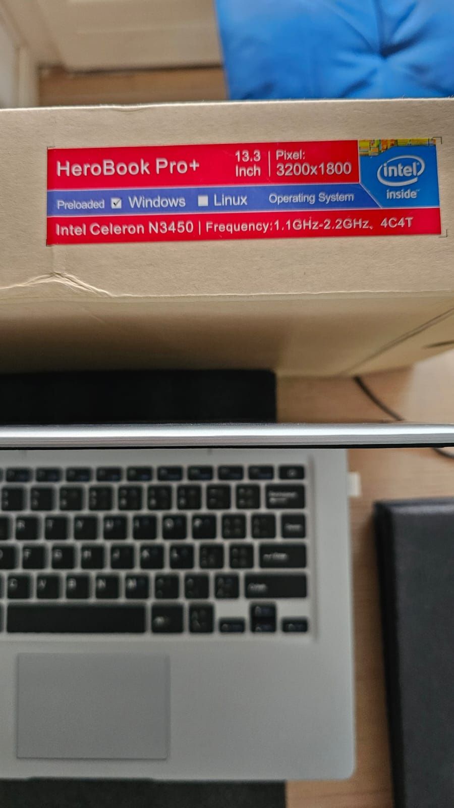 Vendo computador hero book pro 256  8gb ran