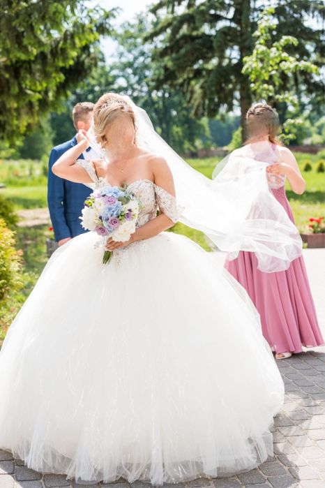 Suknia ślubna księżniczka