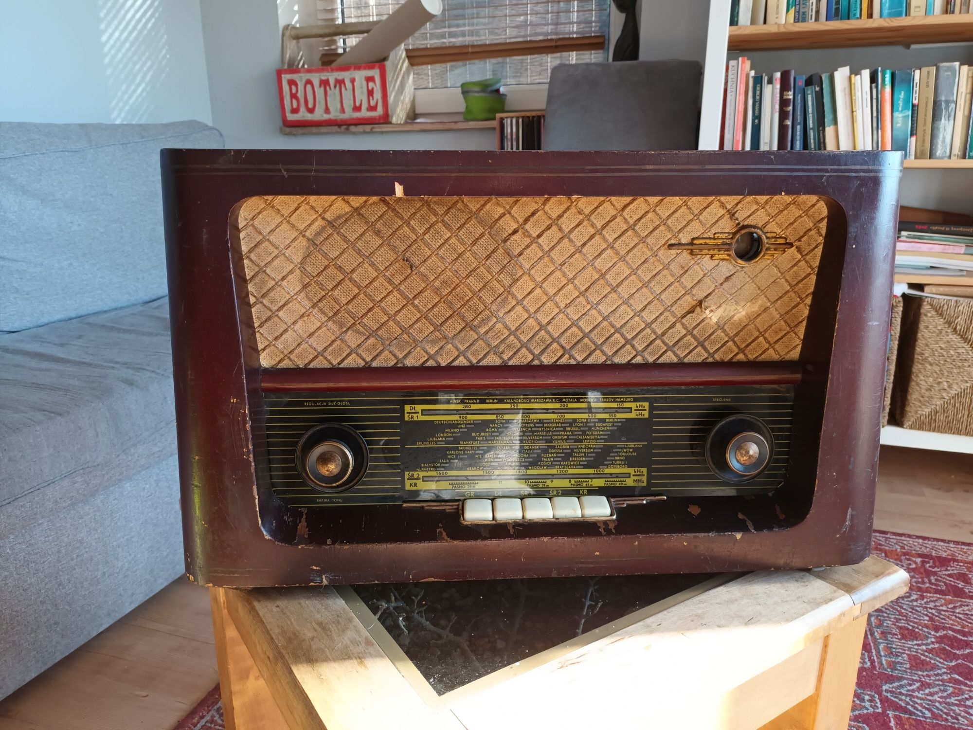 Stare radio bez lamp