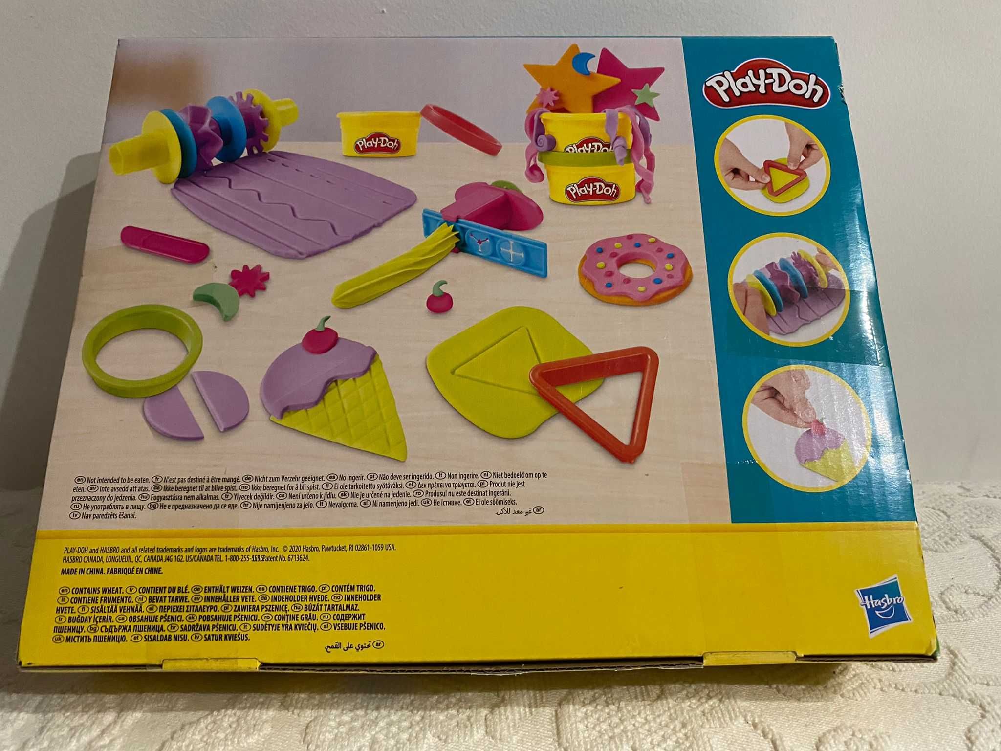 Plasticinas + Formas Play-Doh - NOVO