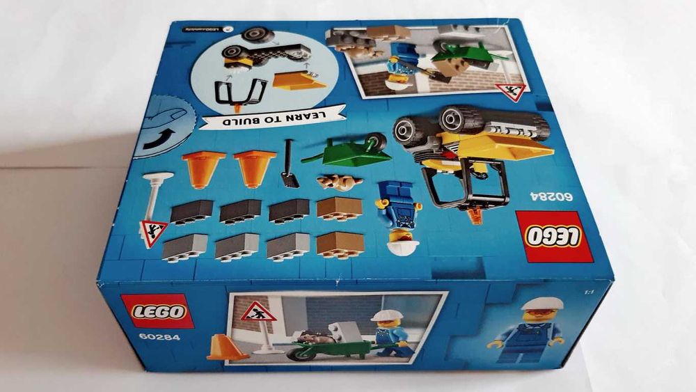 Lego City Construction 60284 Roadwork Truck selado