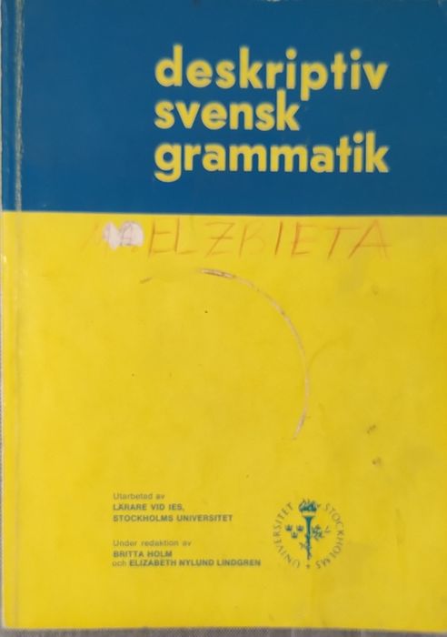 Gramatyka języka szwedzkiego i ćwiczenia