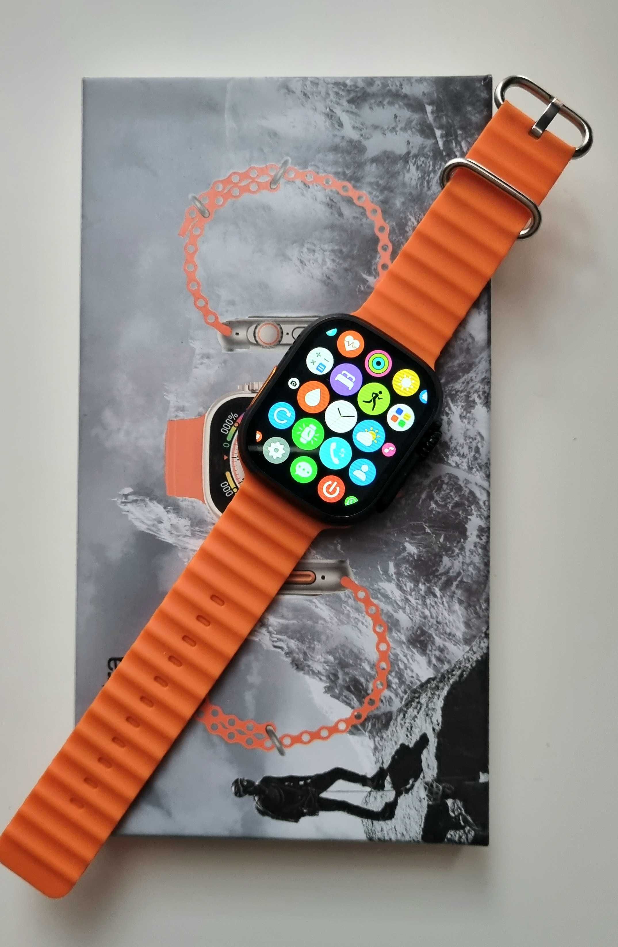 Smartwatch 8 ultra orange