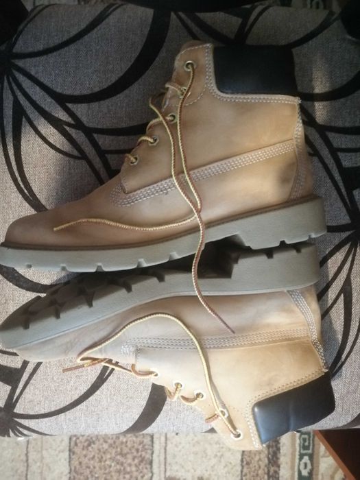 Шкіряні підліткові черевики timberland