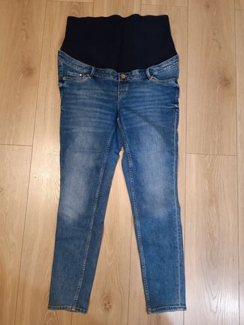 Jeansy spodnie ciążowe H&M rozmiar XL