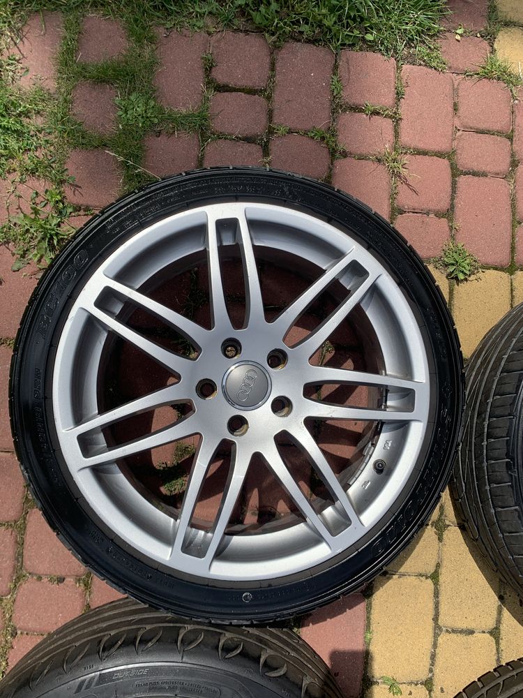 Alufelgi 18' audi s-line 225 40 r18 5x112 a3 a4 a6 opony letnie 6-7mm