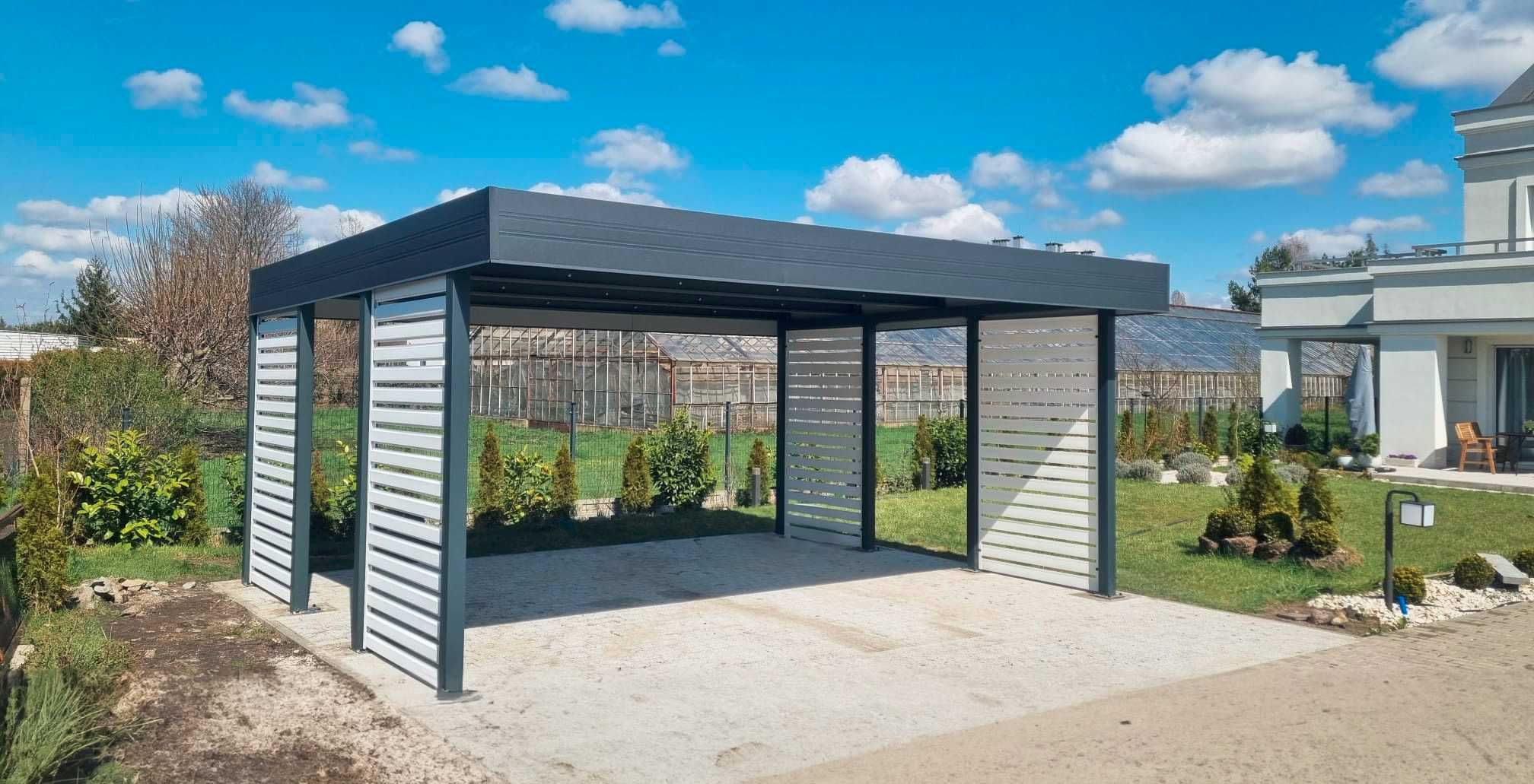 Wiata dwustanowiskowa 6m x 6m CARPORT