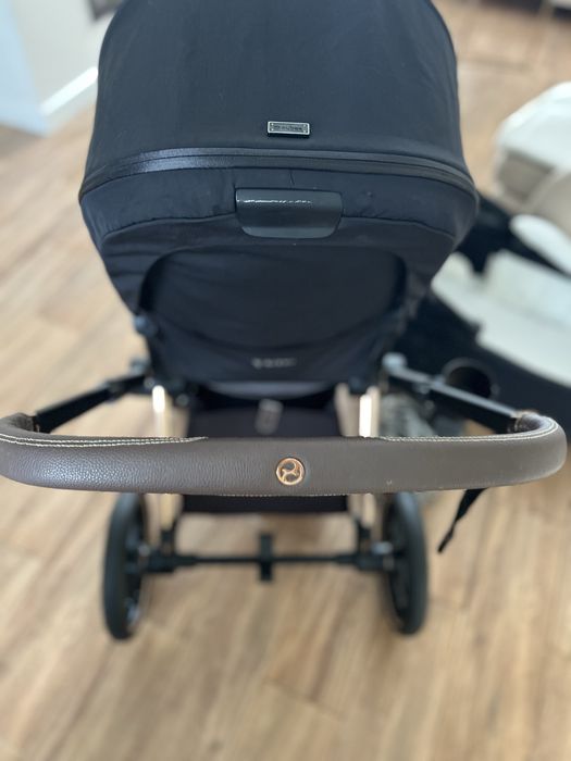 Wózek Cybex Priam 2.0 2w1 Czarny Golden Rose