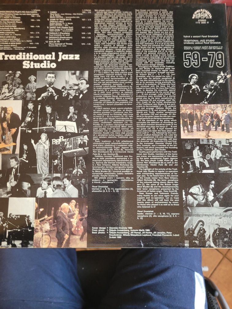 Traditional jazz studio winyl