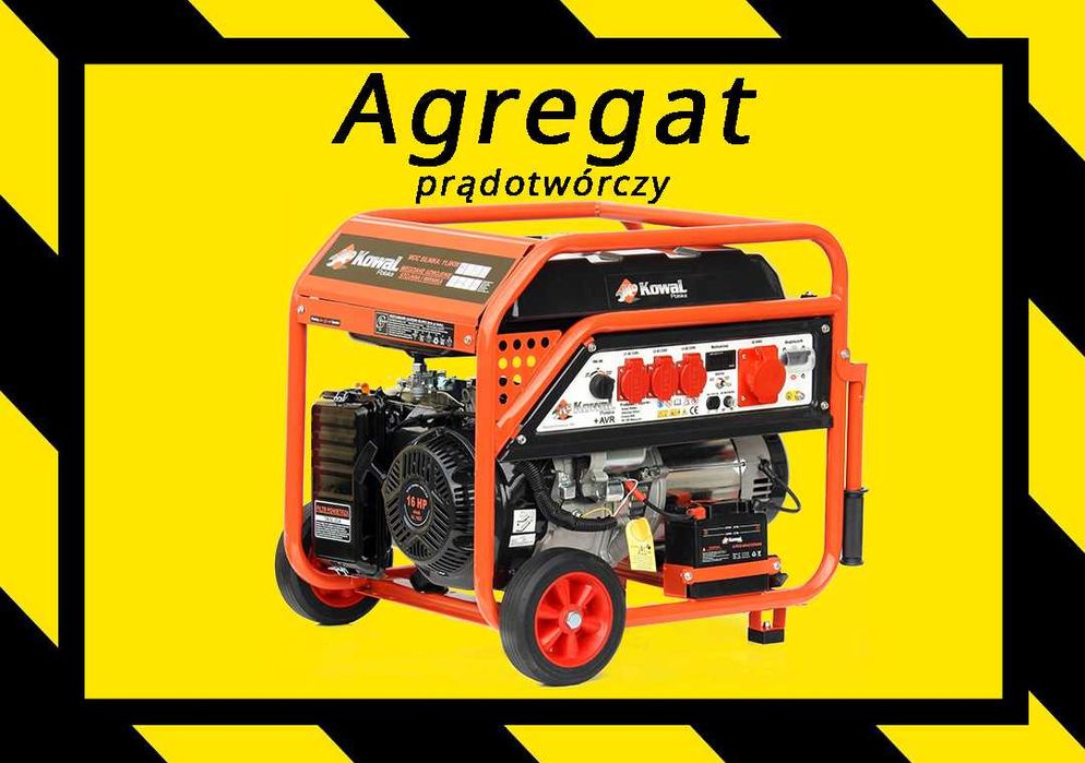 Agregat prądotwórczy 3x230V, 400V 11,8kW zasilanie awaryjne 3-fazowy