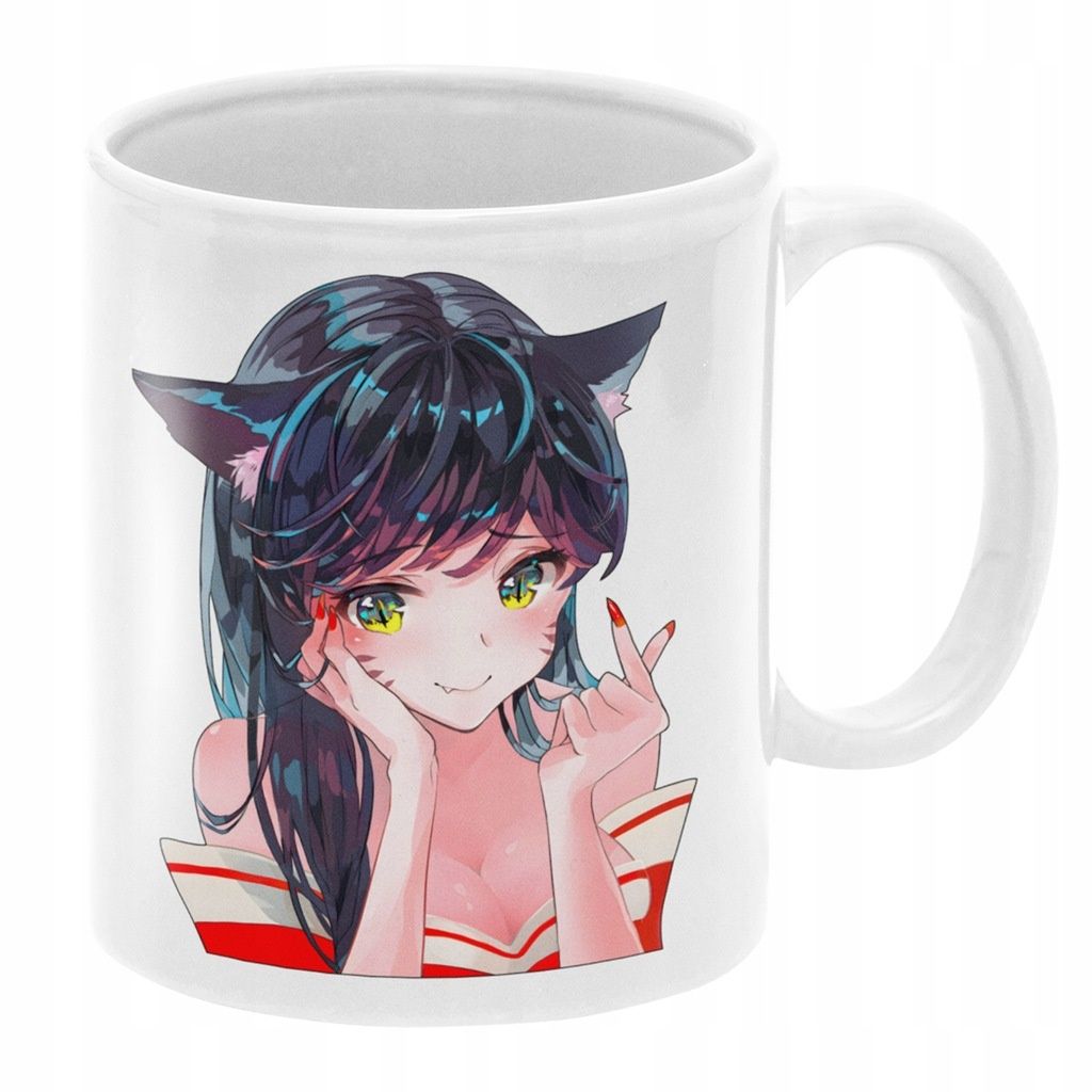 ahri zabawny kubek league of legends prezent urodziny 330ml + opakowan