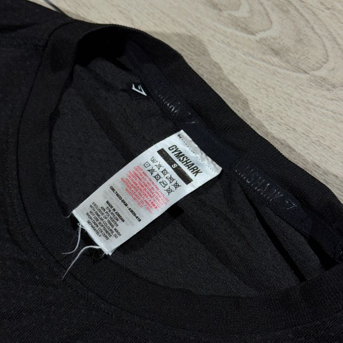 Чорна Спортивна кофта лонгслів ДжимШарк GymShark S оригінал