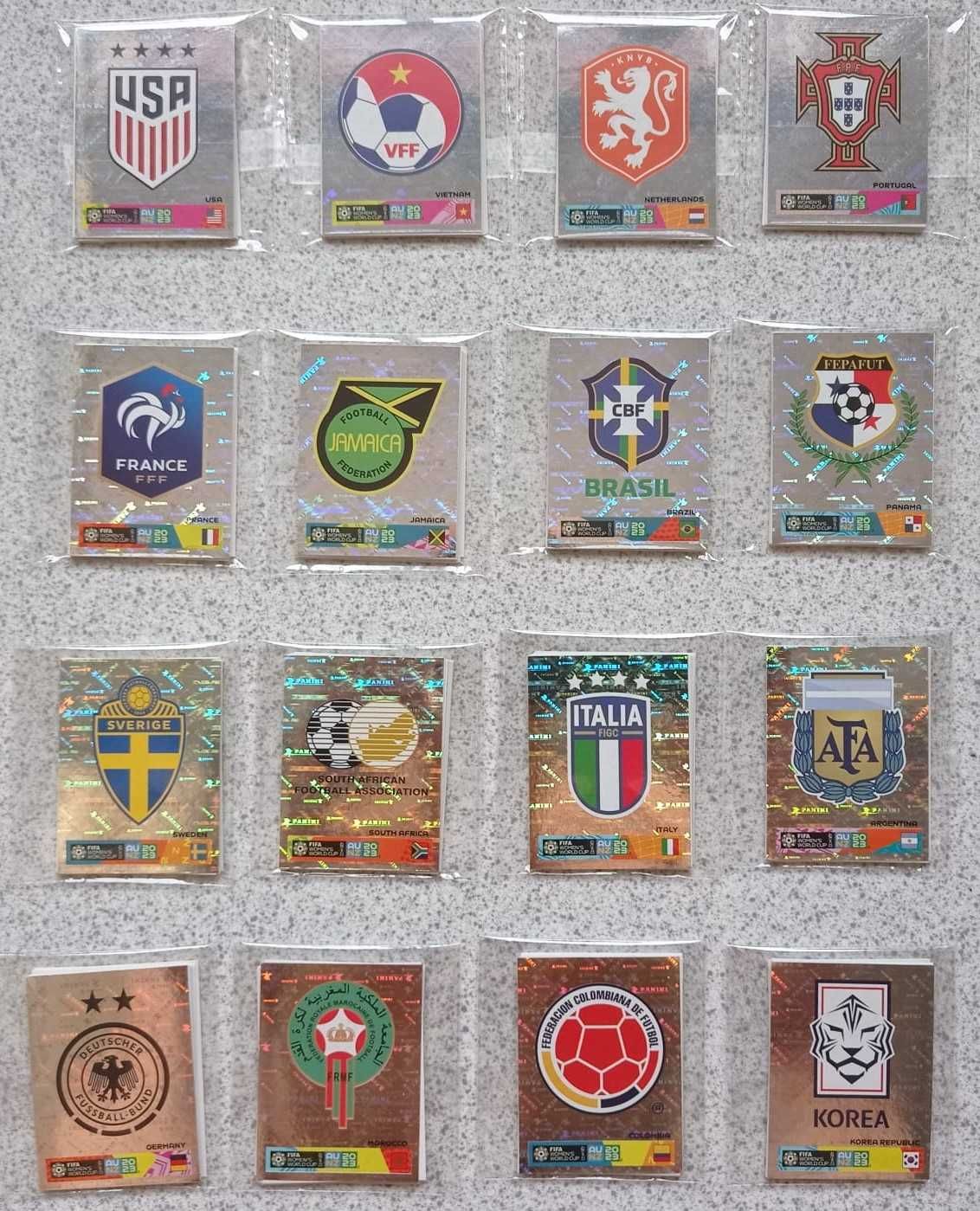 Coleção MUNDIAL  Feminino  FIFA  2023  Panini -  Cromos avulso