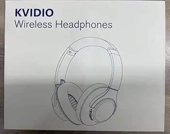 KVIDIO Słuchawki nauszne Bluetooth, 65 godzin odtwarzania