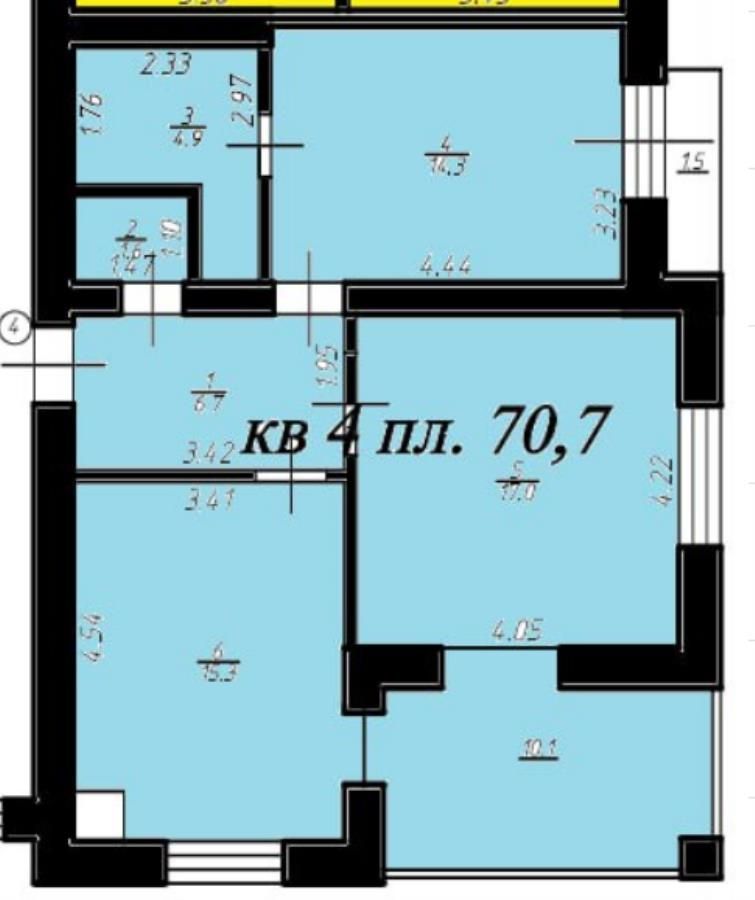 Продам 2 км квартиру в центрі з ремонтом