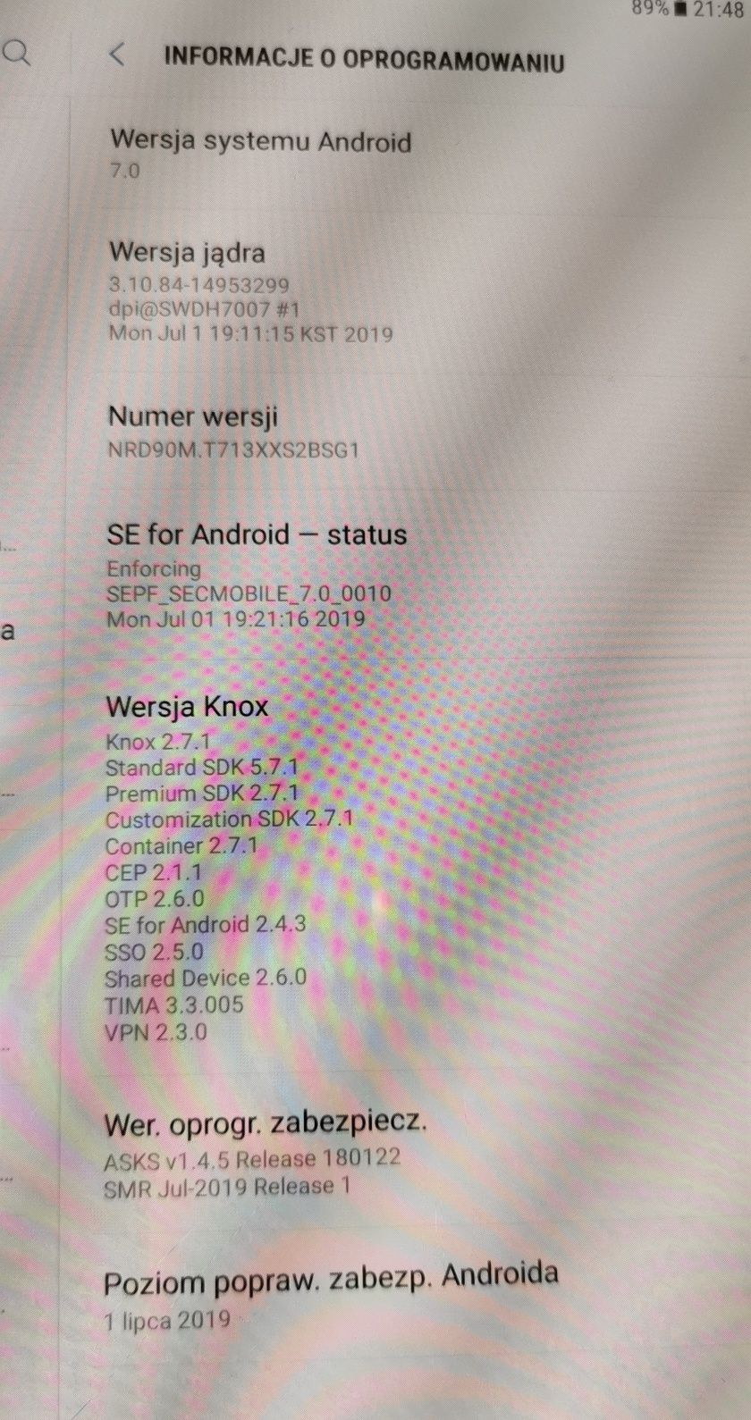 Tablet Samsung S2 tab 8 cali WiFi