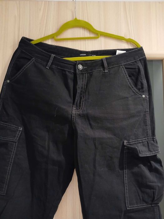 spodnie szeroka nogawka House L