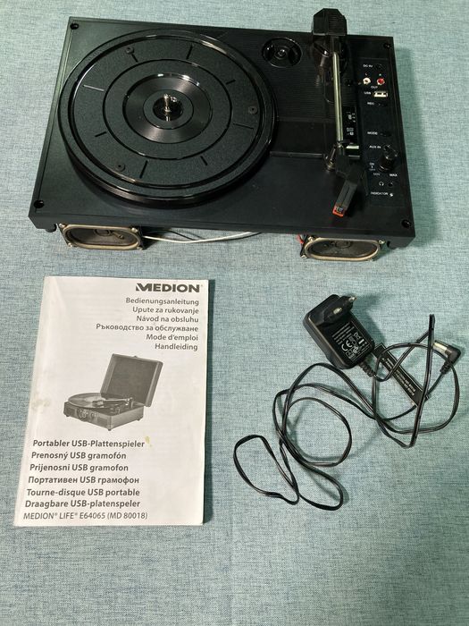 Medion MD 80018 gramofon uszkodzony