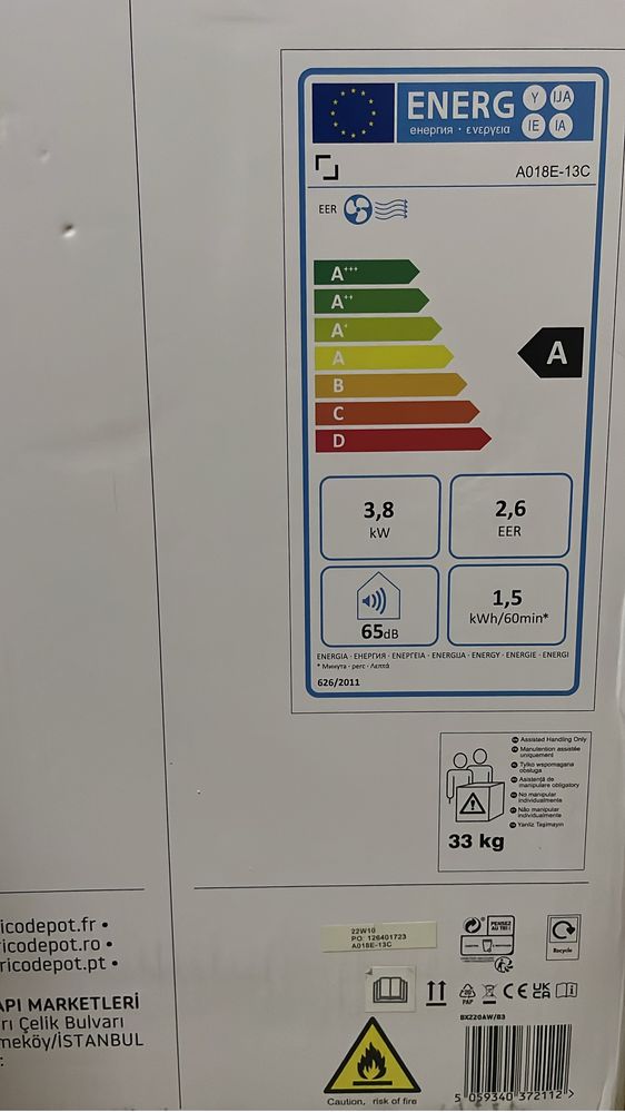 Klimatyzator przenośny monoblok CASTORAMA PROMOCJA!