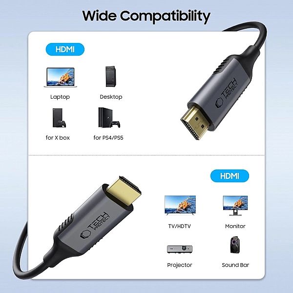 Tech-Protect UltraBoost Kabel Tech-Protect UltraBoost HDMI do HDMI 2.1