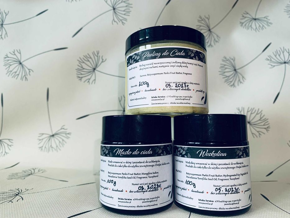 Peeling do Ciała - Naturalne Wegańskie Kosmetyki Pure Relax