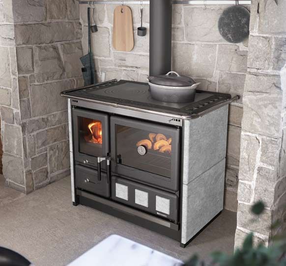 Kuchnia na drewno La Nordica Rosa XXL 5.0 - Petra