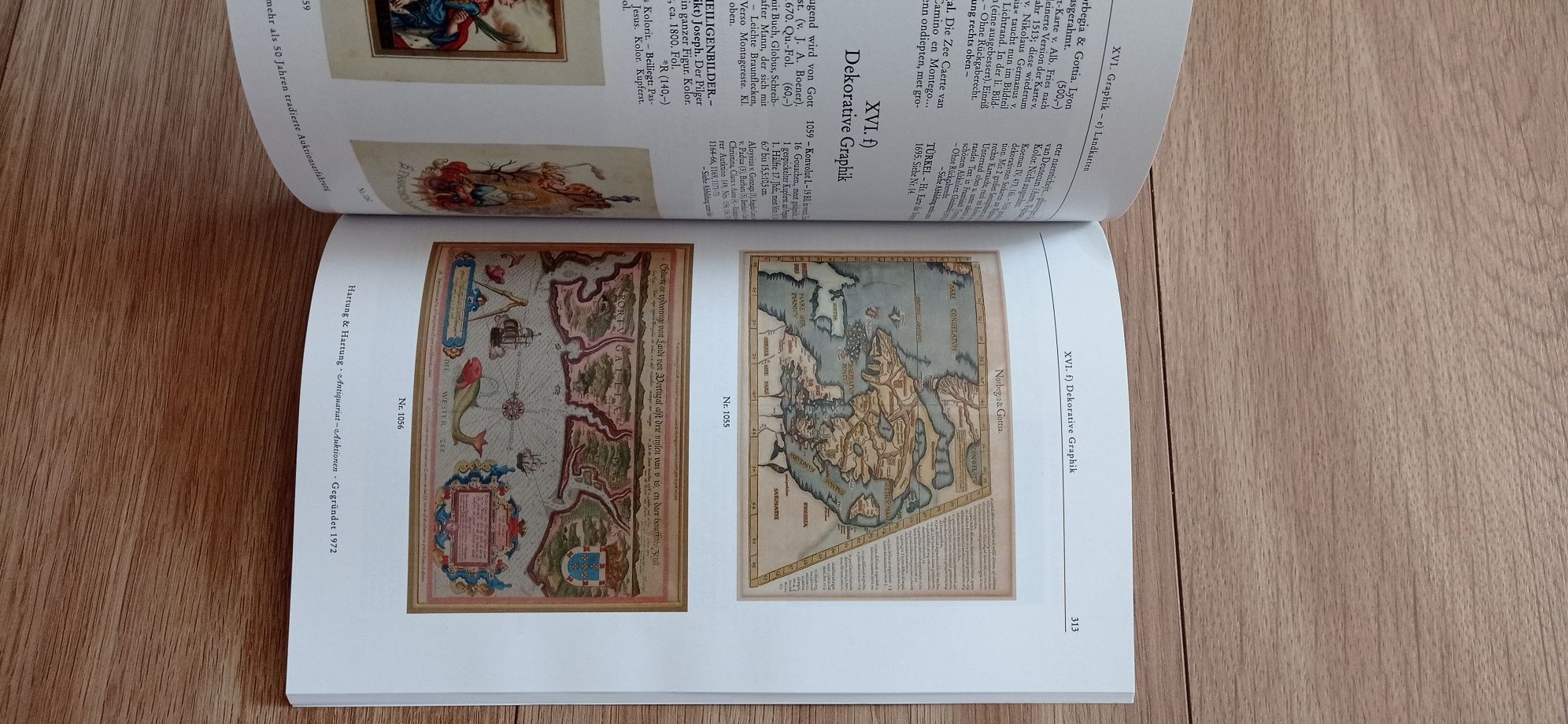 Hartung &Hartung Monachium katalog aukcyjny manuskrypty grafika