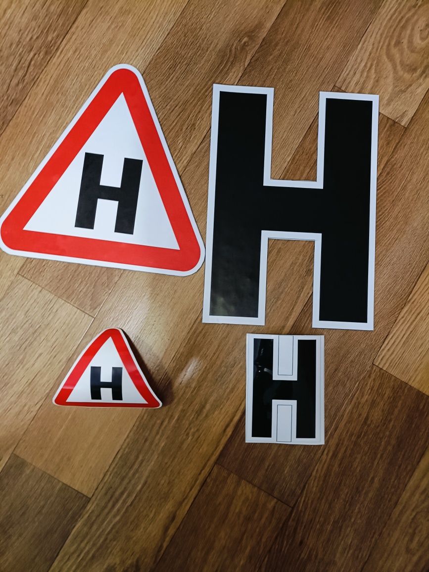 Магнітні знаки, наліпки на автомобілі. Магнит на авто.
