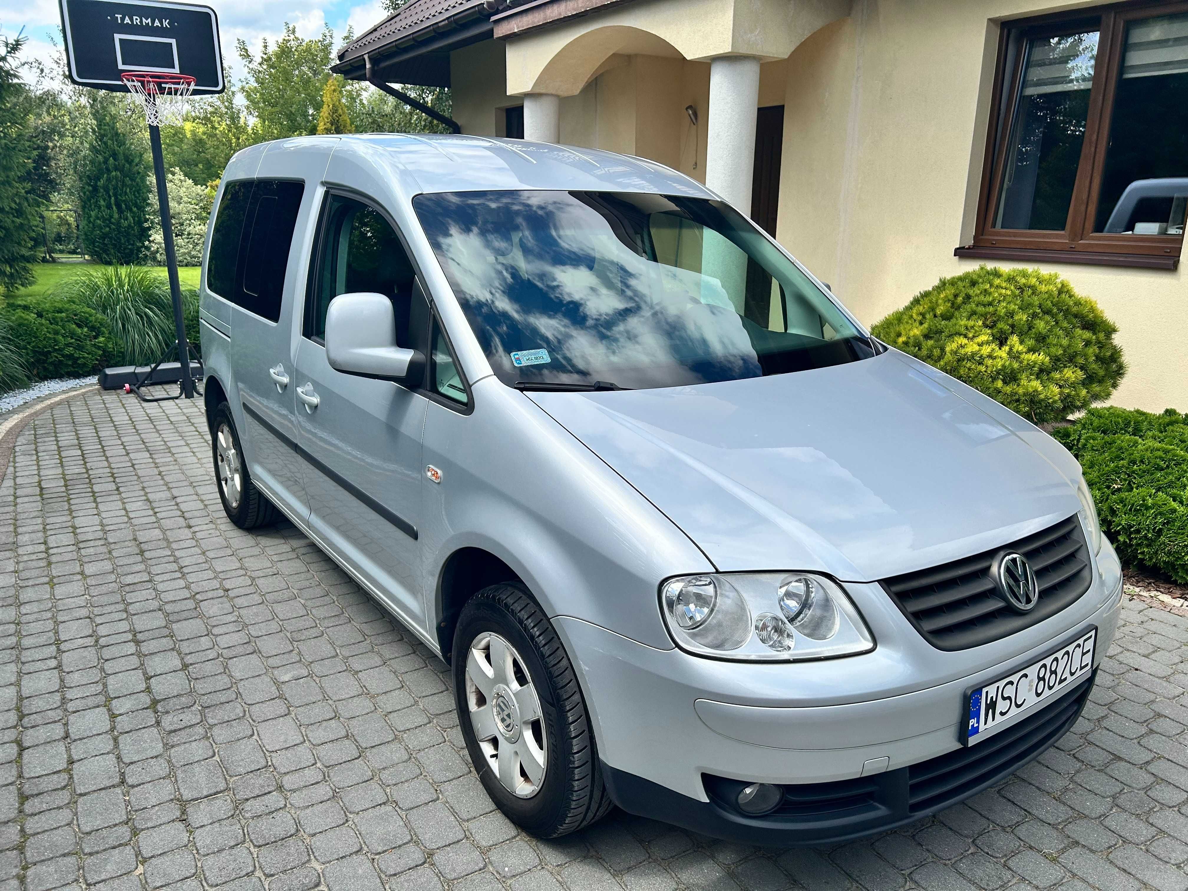 VV Caddy 1.9 TDI - 2010 r.- 167000km - salon Polska - bez wypadkowy