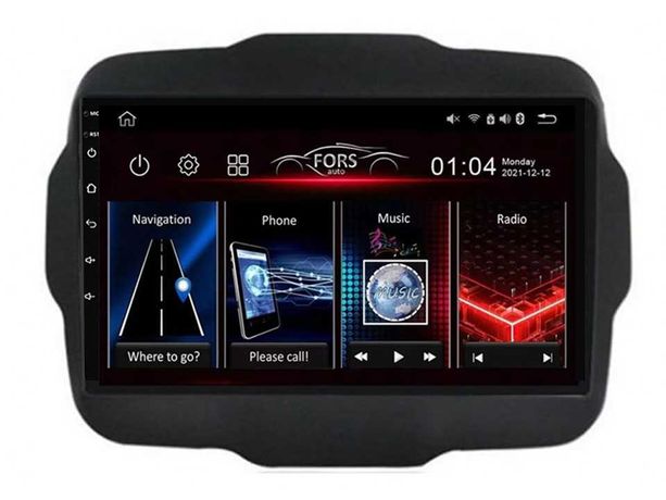 Radio samochodowe Android Jeep Renegade (9") 2015+