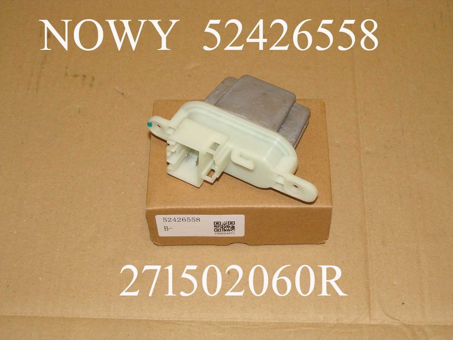 Rezystor nawiewu dmuchawy opornik opornica nadmuchu moduł Laguna 3 III