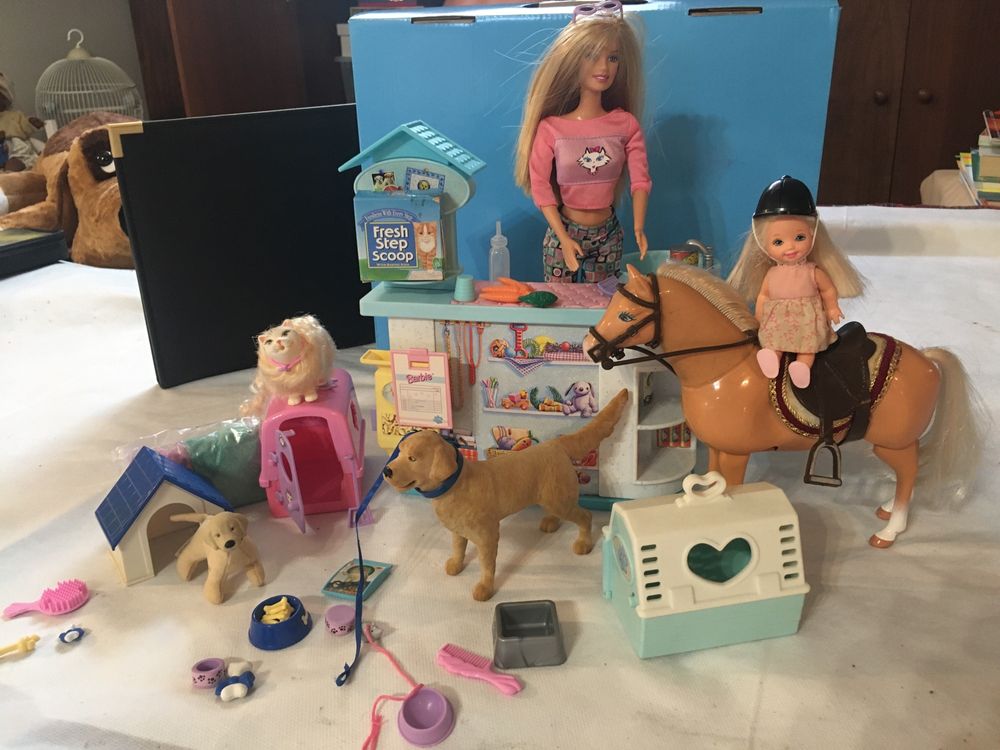 Barbie e os animais