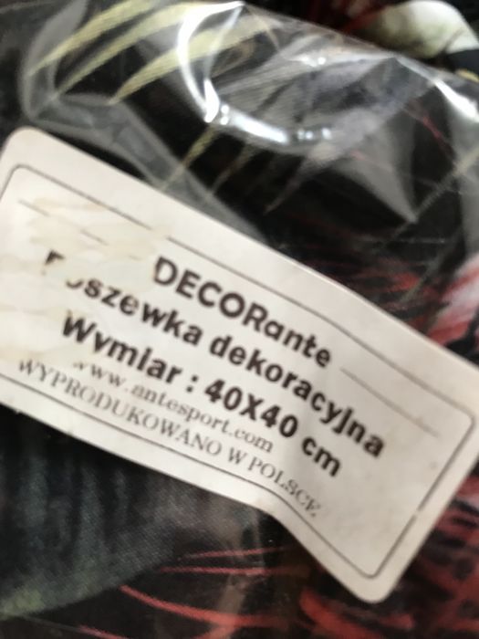 Komplet tropikalny monstera liscie kwiaty rajskie protea dywanik podus