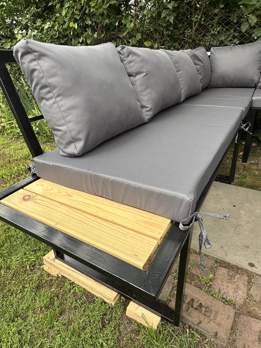 Комплект садові меблі , куток з металу, диван на терасу