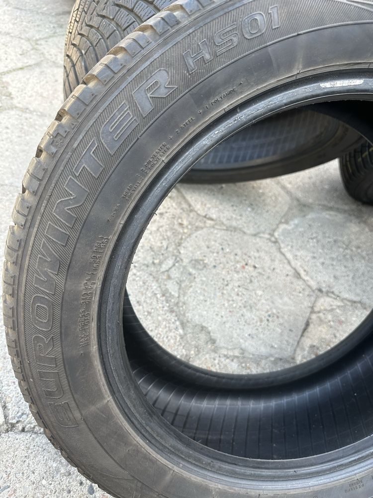 Opony zimowe Falken Eurowinter HS01 215x55r17 2021r 4szt 6,5 mm