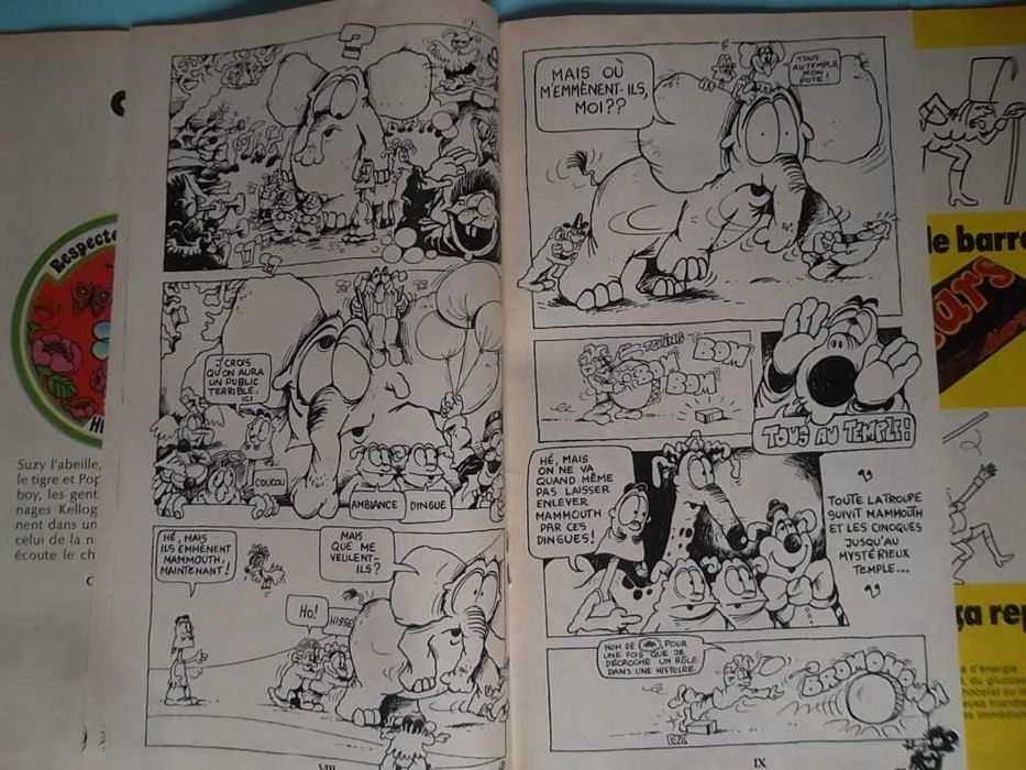 Revistas SPIROU em francês Especiais e com suplementos.