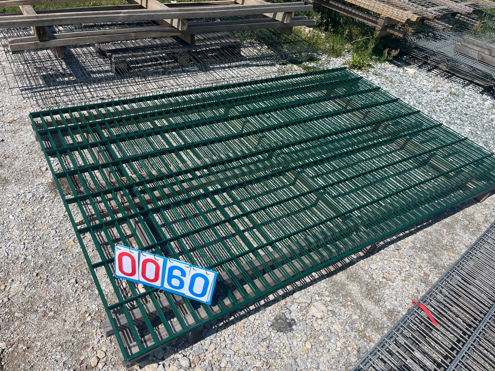 Panel ogrodzeniowy 1,63 x 2,5 , oczko 50 x 200, 8/6/8, 2D * zielony*