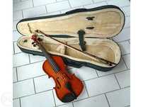 Violino 1/4 com caixa almofadada e arco