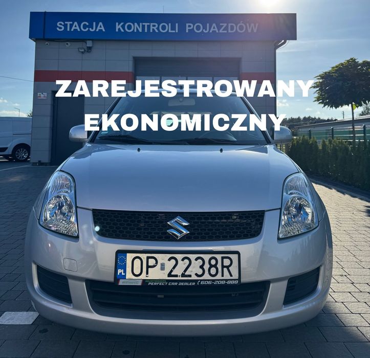 Suzuki Swift Zarejestrowany, ekonomiczny