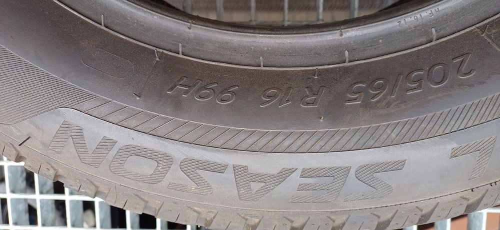 205/65R16 99H TAURUS , dwie opony wielosezonowe.