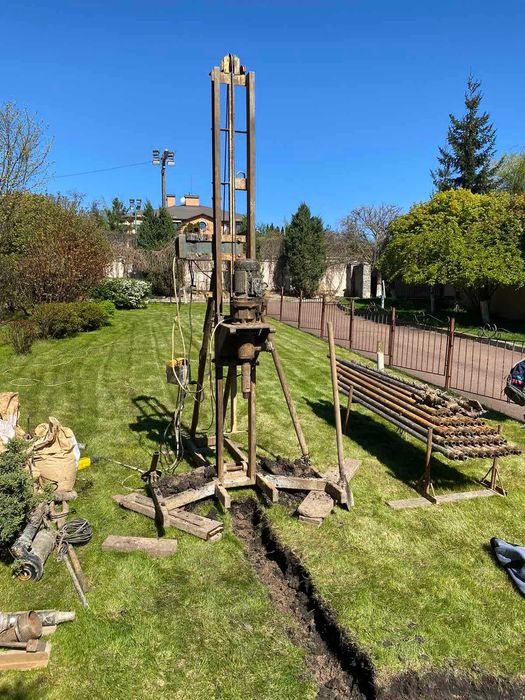 Буріння свердловин. Бурение скважин. на воду під ключ Обухів